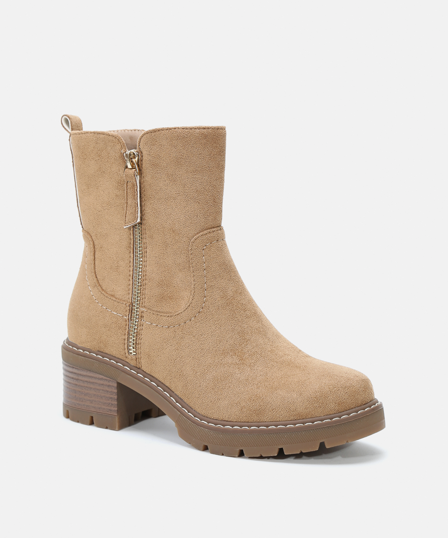 Botines cremallera externa image number null